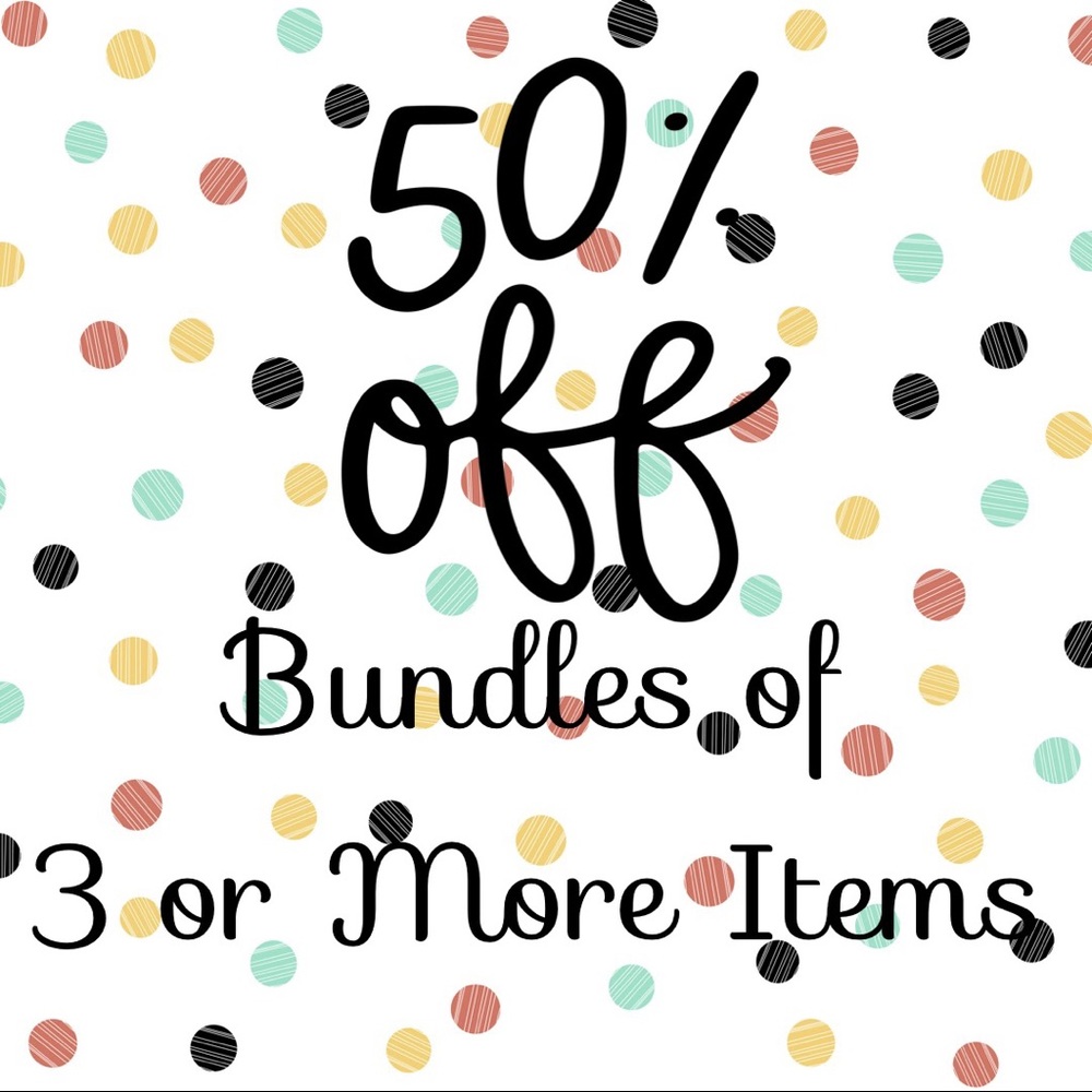 Don’t Miss Out...Save 50% Bundles!!!!